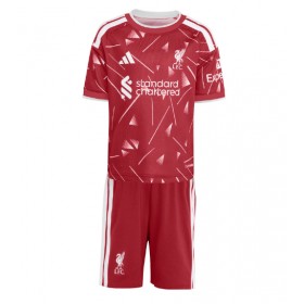 Fotbalové Dres Liverpool Florian Wirtz #7 Dětské Domácí 2026-27 Krátký Rukáv (+ trenýrky)